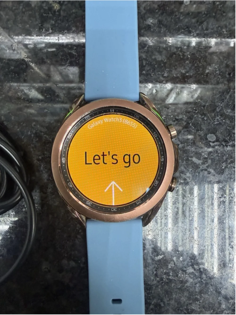 Galaxy Watch 3 41mm Smartwatch – Rose Gold/Blue